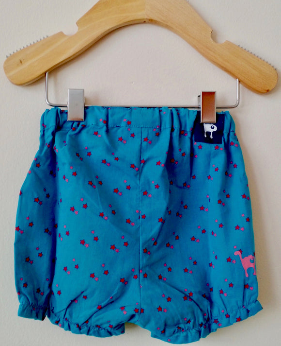 Blue bloomers