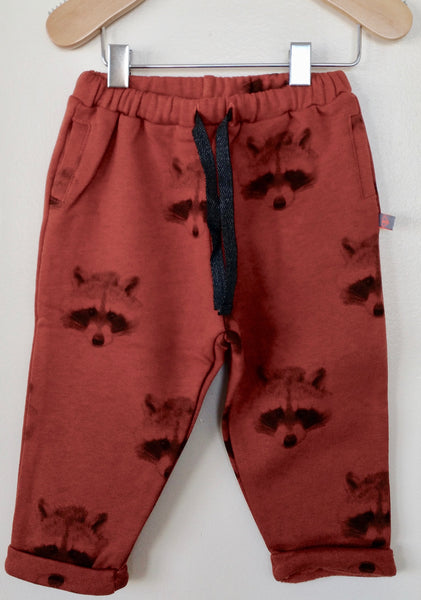 Raccoon sweat pants – 3-2-1 Framboise