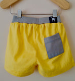 Yellow shorts